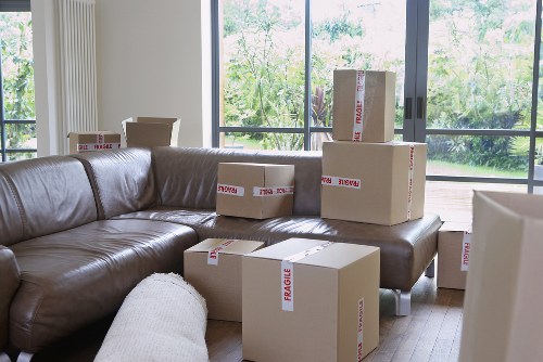 Secure packing of fragile items for moving