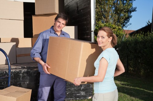 Packing services by Moving Van Hoxton